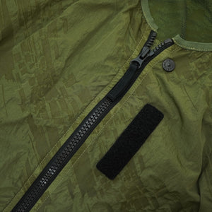 美品 ストーンアイランド シャドウプロジェクト ジップ ボンバー ジャケット ナイロン グリーン サイズM 緑 0119【中古】STONE ISLAND メンズ