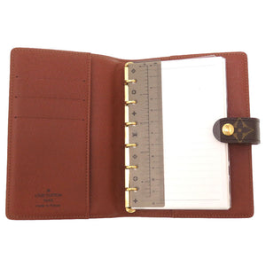 新品同様 ルイ ヴィトン モノグラム アジェンダPM R20005 手帳カバー 手帳 LV 0145 【中古】 LOUIS VUITTON