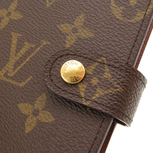 新品同様 ルイ ヴィトン モノグラム アジェンダPM R20005 手帳カバー 手帳 LV 0145 【中古】 LOUIS VUITTON