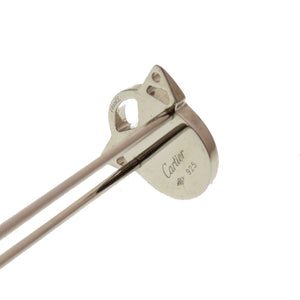 美品 カルティエ かんざし 簪 シルバー925 アクセサリー 0178 【中古】 CARTIER