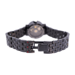 美品 アラン・シルベスタイン
 自動巻き ミクロムーン 99本限定 M024 腕時計
 ステンレススチール/レザー ブラック 0002
【中古】Alain Silberstein レディース