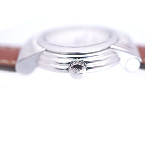 ブシュロン リフレ クオーツ 腕時計 SS/レザー シェルホワイト 0004【中古】Boucheron レディース