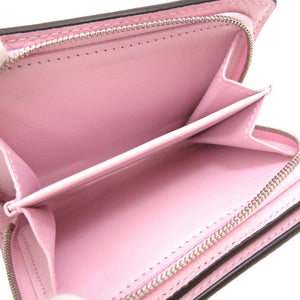 新品同様 ルイ ヴィトン モノグラム マヒナ ポルトフォイユ クレア ローズジャスミン M80629 二つ折り財布 LV 0036 【中古】 LOUIS VUITTON