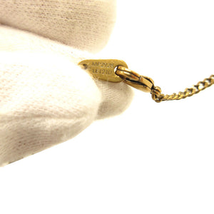 美品 ルイヴィトン MP2928 ペンダント LV アニマルズ メタル ネックレス 0075【中古】LOUIS VUITTON