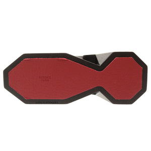 新品同様 エルメス ブックエンドセット ウッド トリヨンH ブラウン ルージュH 本立て 0110 【中古】 HERMES