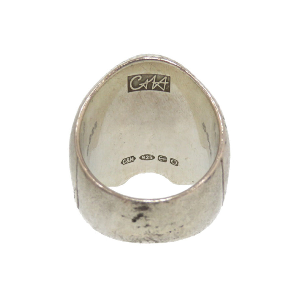 コーツアンドハケット デスヘッド スカルリング シルバー925 リング サイズ25号  アクセサリー 0170 【中古】 Courts and Hackett メンズ