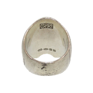 コーツアンドハケット デスヘッド スカルリング シルバー925 リング サイズ25号  アクセサリー 0170 【中古】 Courts and Hackett メンズ