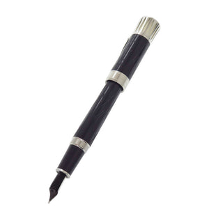 美品 モンブラン ライターズエディション マークトウェイン 万年筆 K18 ネイビー 0171【中古】MONTBLANC