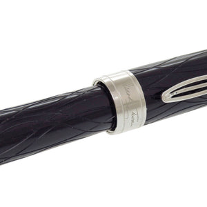 美品 モンブラン ライターズエディション マークトウェイン 万年筆 K18 ネイビー 0171【中古】MONTBLANC