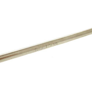 美品 ティファニー ストロー リーフモチーフ シルバー925 食器 0172 【中古】 TIFFANY&Co.