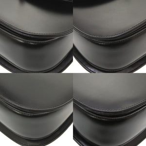 美品 グッチ レザー ブラック ゴールド金具 000 1951 0633 2WAY ハンドバッグ バッグ 黒 0020 【中古】 GUCCI