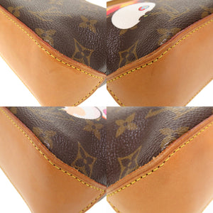 美品 ルイ ヴィトン モノグラム パンダ トロター M51241 村上隆 ショルダーバッグ バッグ LV 0027 【中古】 LOUIS VUITTON