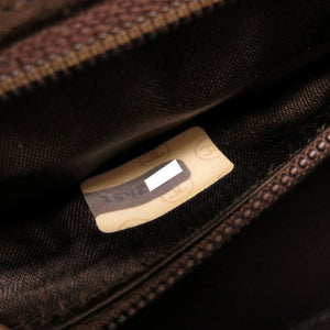 美品 シャネル マトラッセ フリンジ ココマーク スエード ブラウン 1番台 ショルダーバッグ バッグ 茶 0028 【中古】 CHANEL