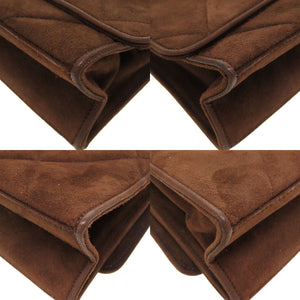 美品 シャネル マトラッセ フリンジ ココマーク スエード ブラウン 1番台 ショルダーバッグ バッグ 茶 0028 【中古】 CHANEL