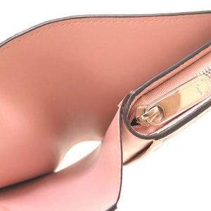 美品 ルイ ヴィトン モノグラム マヒナ ポルトフォイユ クレア マグノリア M80629 ICタグ 二つ折り財布 財布 LV 0037 【中古】 LOUIS VUITTON