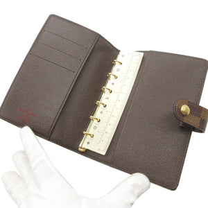 美品 ルイヴィトン ダミエ アジェンダPM R20700 ブラウン 茶 手帳カバー 0063【中古】LOUIS VUITTON
