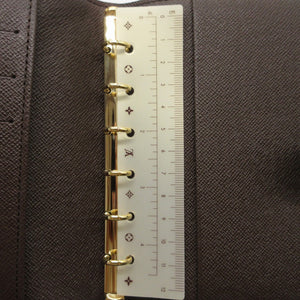 美品 ルイヴィトン ダミエ アジェンダPM R20700 ブラウン 茶 手帳カバー 0063【中古】LOUIS VUITTON