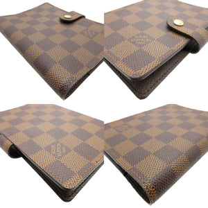 美品 ルイヴィトン ダミエ アジェンダPM R20700 ブラウン 茶 手帳カバー 0063【中古】LOUIS VUITTON