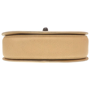 美品 グッチ バンブー レザー ベージュ ゴールド金具 2WAY ハンドバッグ バッグ 0122 【中古】 GUCCI