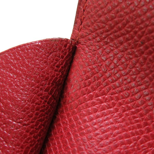 エルメス クシュベル レッド ゴールド金具 〇Z刻印 ヴィンテージ クラッチバッグ バッグ 0225 【中古】 HERMES セカンドカップ