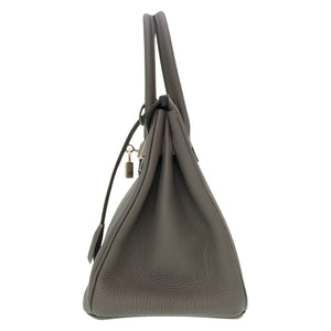 新品同様 エルメス バーキン30 トゴ エタン シルバー金具 C刻印(2018年製) ハンドバッグ 0017 【中古】 HERMES