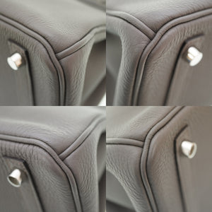 新品同様 エルメス バーキン30 トゴ エタン シルバー金具 C刻印(2018年製) ハンドバッグ 0017 【中古】 HERMES