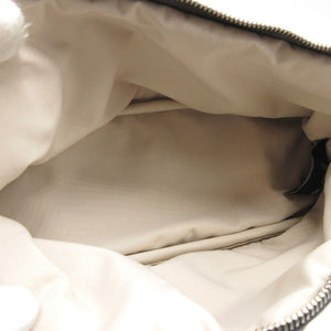 美品 エルメス ボリード ヴィス ヴェルザ PM パンチングロゴ シルク コットン アシエ グレー コスメ ポーチ 0035【中古】HERMES