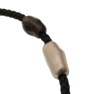 新品同様 エルメス ウェーブ ダブル ツアー ドゥブルトゥール ヴォースイフト ブラック ブレスレット アクセサリー 黒 0044 【中古】 HERMES