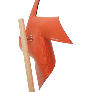 未使用 エルメス プティアッシュ 風車 2022年 銀座 ウッド エプソン レッド系 0079【中古】HERMES