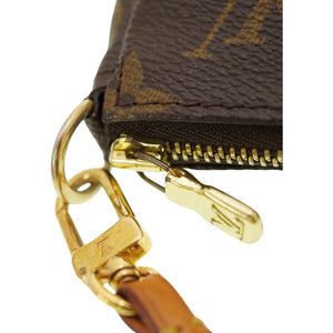 ルイヴィトン モノグラム アクセソワール ポーチ M51980 ブラウン LV 0085【中古】LOUIS VUITTON