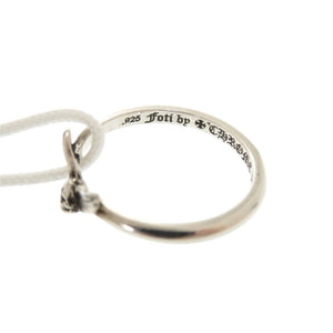 美品 クロムハーツ バブルガムフォティマハリア シルバー925 約11号 リング 指輪 0197【中古】CHROME HEARTS