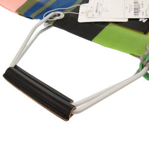 未使用 マルニ フラワーカフェ  SHMH0012A0 ナイロン ミレーグリーン トートバッグ 0204 【中古】 MARNI