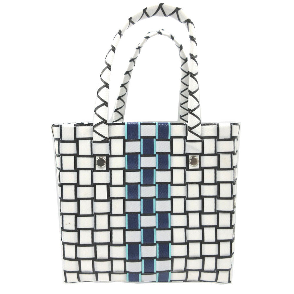 新品同様 マルニ ポリプロピレン ホワイト 白 ピクニックバッグ マイクロ バスケットバッグ 0205【中古】MARNI