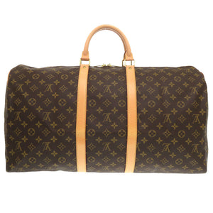 美品 ルイ ヴィトン キーポル55 モノグラム M41424 ボストンバッグ LV 0211 【中古】 LOUIS VUITTON