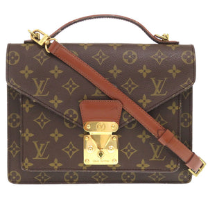 ルイ ヴィトン モンソー モノグラム M51185 2WAY ハンドバッグ LV 0219 【中古】 LOUIS VUITTON メンズ