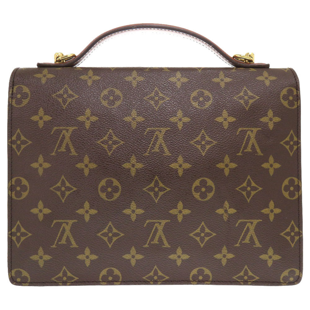 ルイ ヴィトン モンソー モノグラム M51185 2WAY ハンドバッグ LV 0219 【中古】 LOUIS VUITTON メンズ