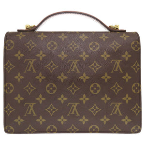 ルイ ヴィトン モンソー モノグラム M51185 2WAY ハンドバッグ LV 0219 【中古】 LOUIS VUITTON メンズ