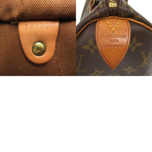 ルイ ヴィトン スピーディ25 モノグラム M41528 ハンドバッグ LV 0220 【中古】 LOUIS VUITTON