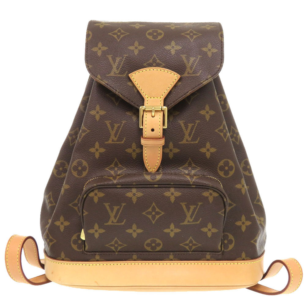 美品 ルイ ヴィトン モンスリMM モノグラム M51136 リュックサック バックパック LV 0224 【中古】 LOUIS VUITTON