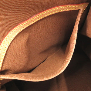 美品 ルイ ヴィトン モンスリMM モノグラム M51136 リュックサック バックパック LV 0224 【中古】 LOUIS VUITTON