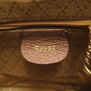 グッチ バンブー スエード ブラウン ゴールド金具 003 2034 リュックサック バッグ 茶 0226 【中古】 GUCCI スエード