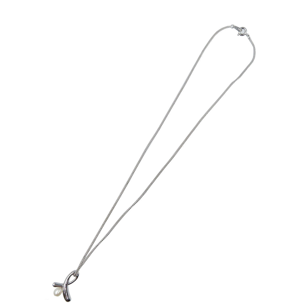 美品 タサキ 田崎真珠ペンダント シルバー925 淡水パール ネックレス 0237【中古】TASAKI SHINJU