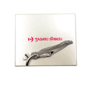 美品 タサキ 田崎真珠ペンダント シルバー925 淡水パール ネックレス 0237【中古】TASAKI SHINJU