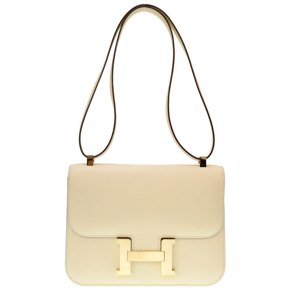 新品同様 エルメス コンスタンス ミロワール 24 ヴォーエプソン ナタ ゴールド金具 B刻印(2023年製) ショルダーバッグ バッグ 0009 【中古】 HERMES