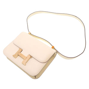 新品同様 エルメス コンスタンス ミロワール 24 ヴォーエプソン ナタ ゴールド金具 B刻印(2023年製) ショルダーバッグ バッグ 0009 【中古】 HERMES