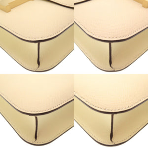 新品同様 エルメス コンスタンス ミロワール 24 ヴォーエプソン ナタ ゴールド金具 B刻印(2023年製) ショルダーバッグ バッグ 0009 【中古】 HERMES