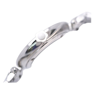 未使用 エンポリオ アルマーニ クオーツ AR-11195 腕時計 ステンレススチール ボーダー 0031【中古】Emporio Armani レディース