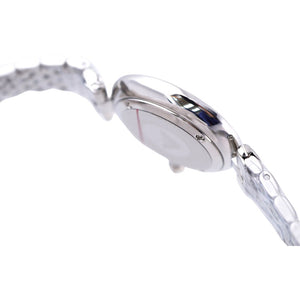 未使用 エンポリオ アルマーニ クオーツ AR-11195 腕時計 ステンレススチール ボーダー 0031【中古】Emporio Armani レディース