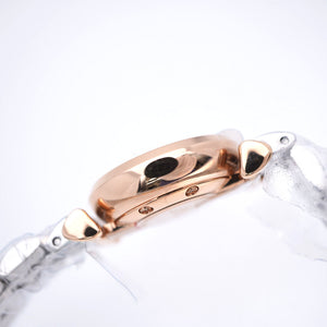 未使用品 エンポリオ アルマーニ クオーツ AR-11195 腕時計 SS ホワイトシェル 0035【中古】Emporio Armani レディース