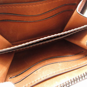 美品 ベルルッティ ワパ カリグラフィ レザー ブラウン 茶 コインケース 財布 0106【中古】BERLUTI